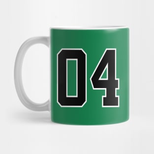 Number 04 Mug